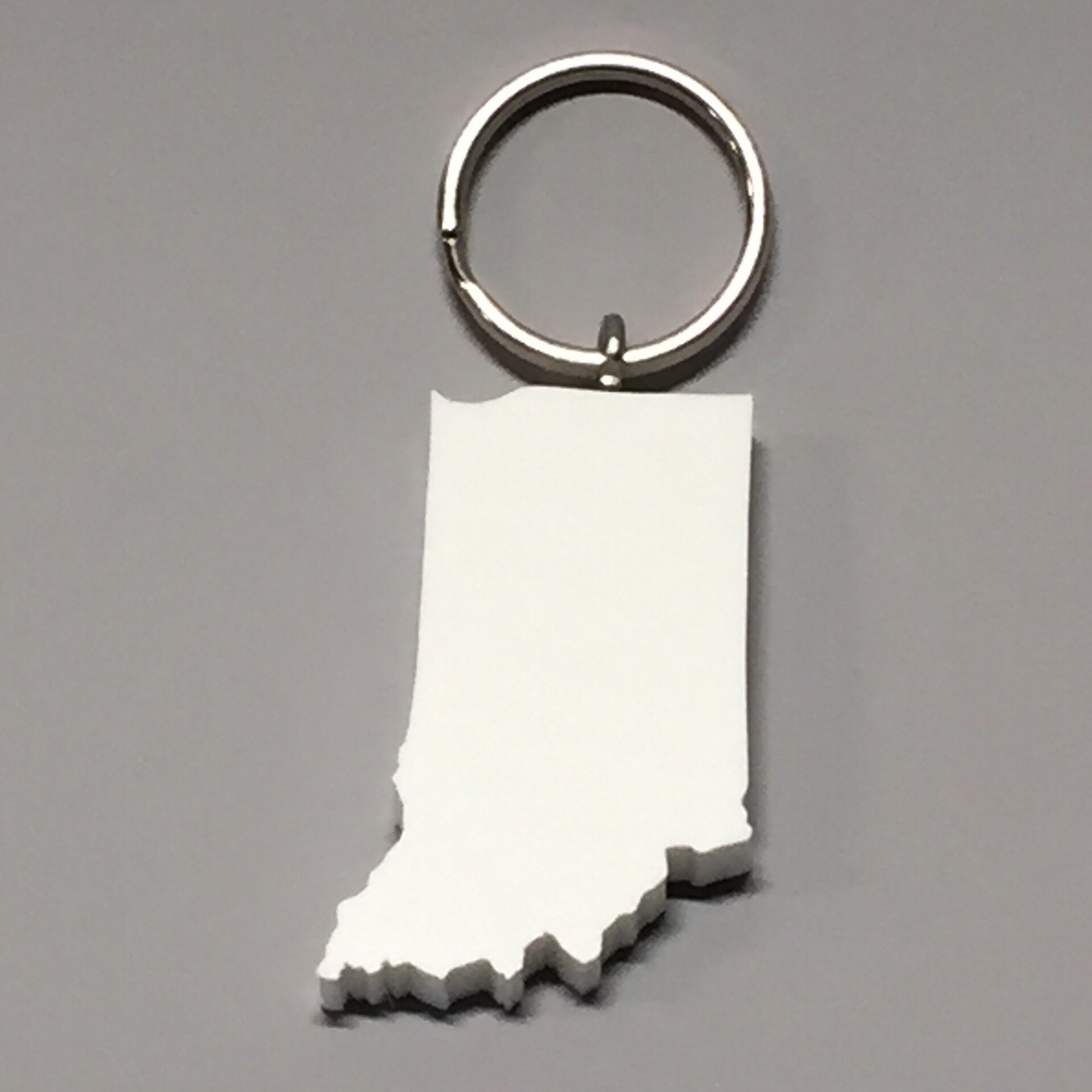 Recycled Plastic Indiana Keychain – State Souvenir Gift - Etsy