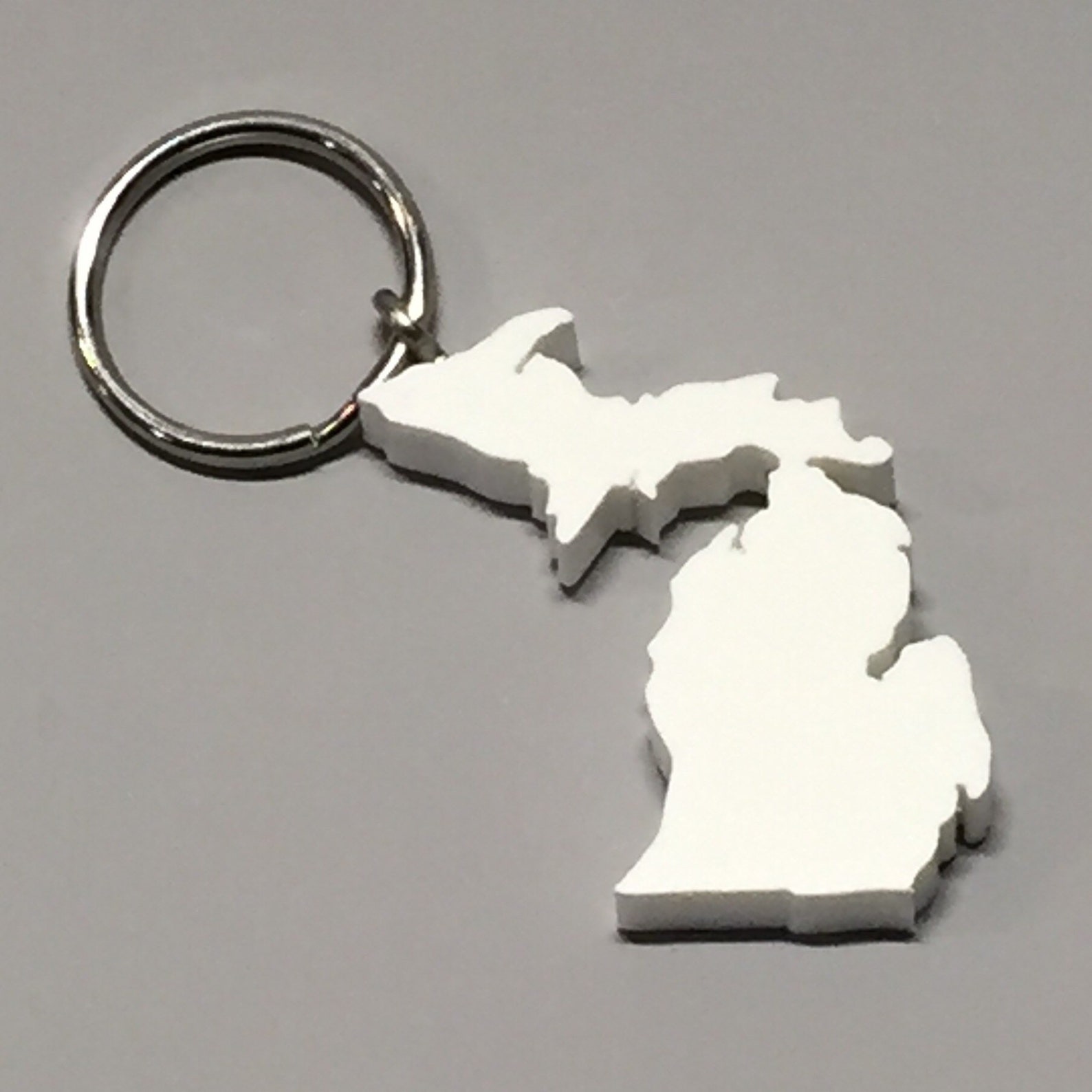 Michigan Keychain Eco Friendly Gift Shape of Michigan Etsy