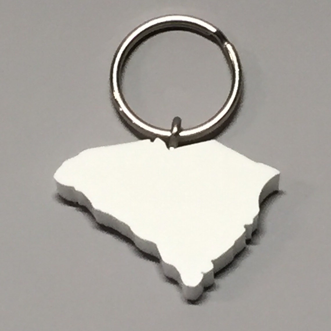 South Carolina Keychain Eco Friendly Gift Shape of South Etsy
