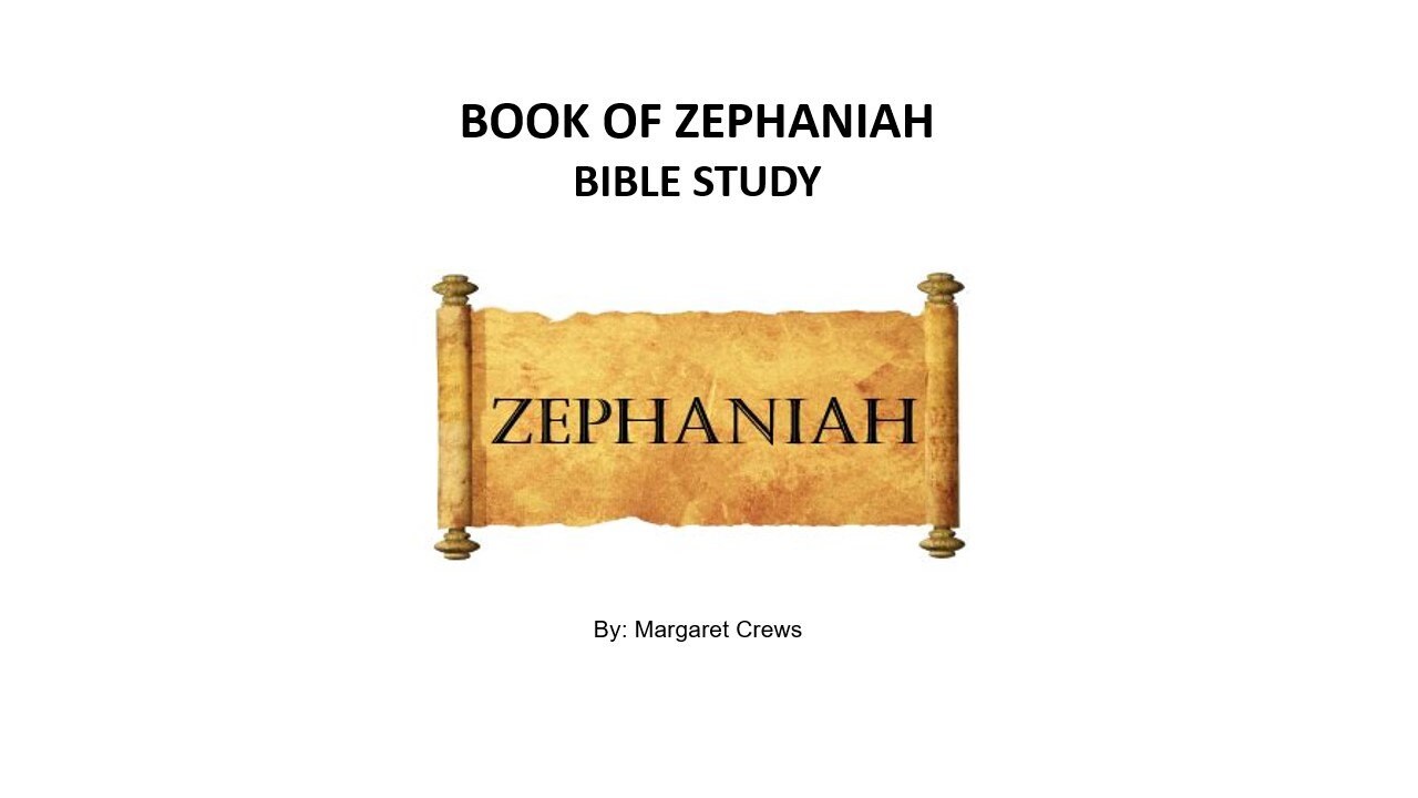 Book of Zephaniah Bible Study Etsy