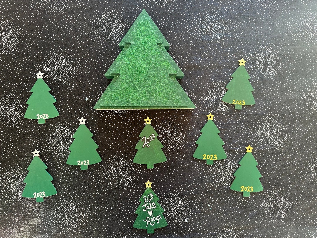 Ornaments Personalized Christmas Trees or Stocking Etsy