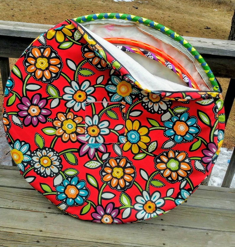 FREE SHIPPING Travel Hula Hoop Bag W/ Zipper WATERPROOF - Etsy