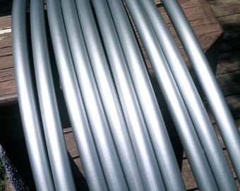 Metallic Silver Polypro, 3/4 ”Schlauch, Klappdruckknopf, Sonderanfertigungen!