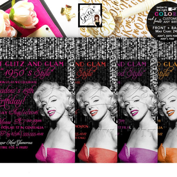 Old Hollywood Glam Etsy