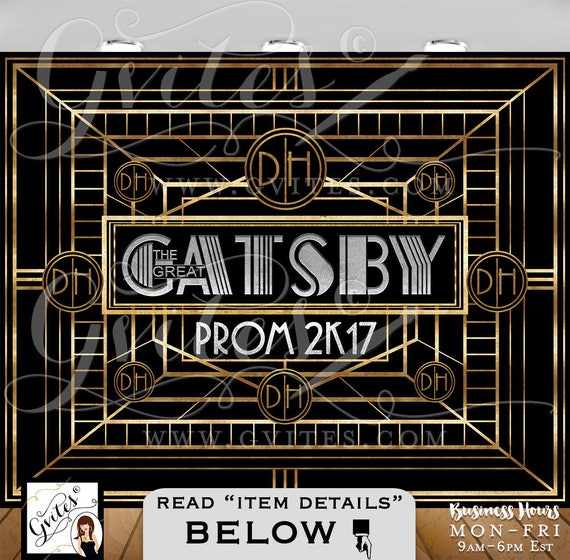 BackdropThe Great Gatsby Backdrop theme backdrop