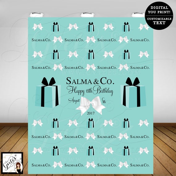 Step & Repeat Backdrops. Bride and Co. Birthday/ Baby Shower | 5x7'Feet Wall Background | Digital Download