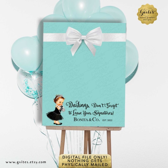 Baby and Co Baby Shower Guest Book Alternative