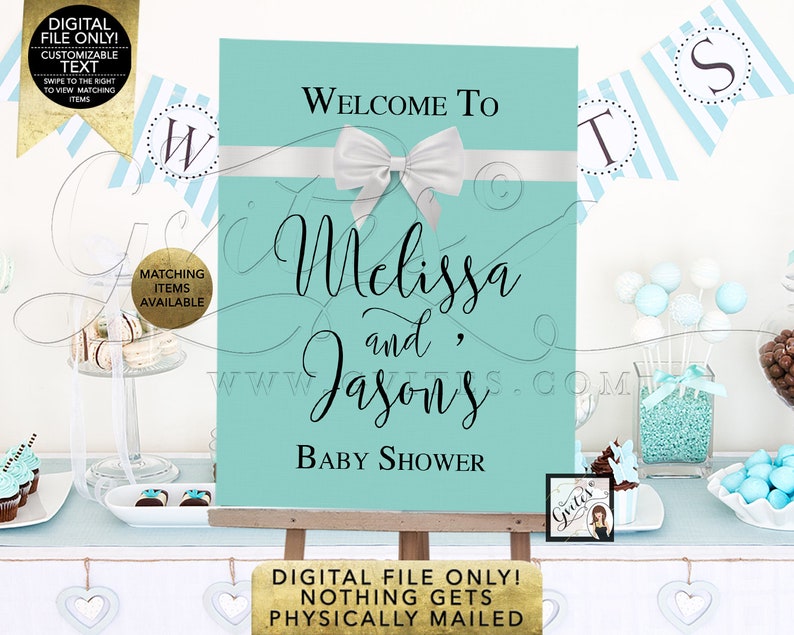 Couples Baby Shower Sign/ Customizable Poster Etsy