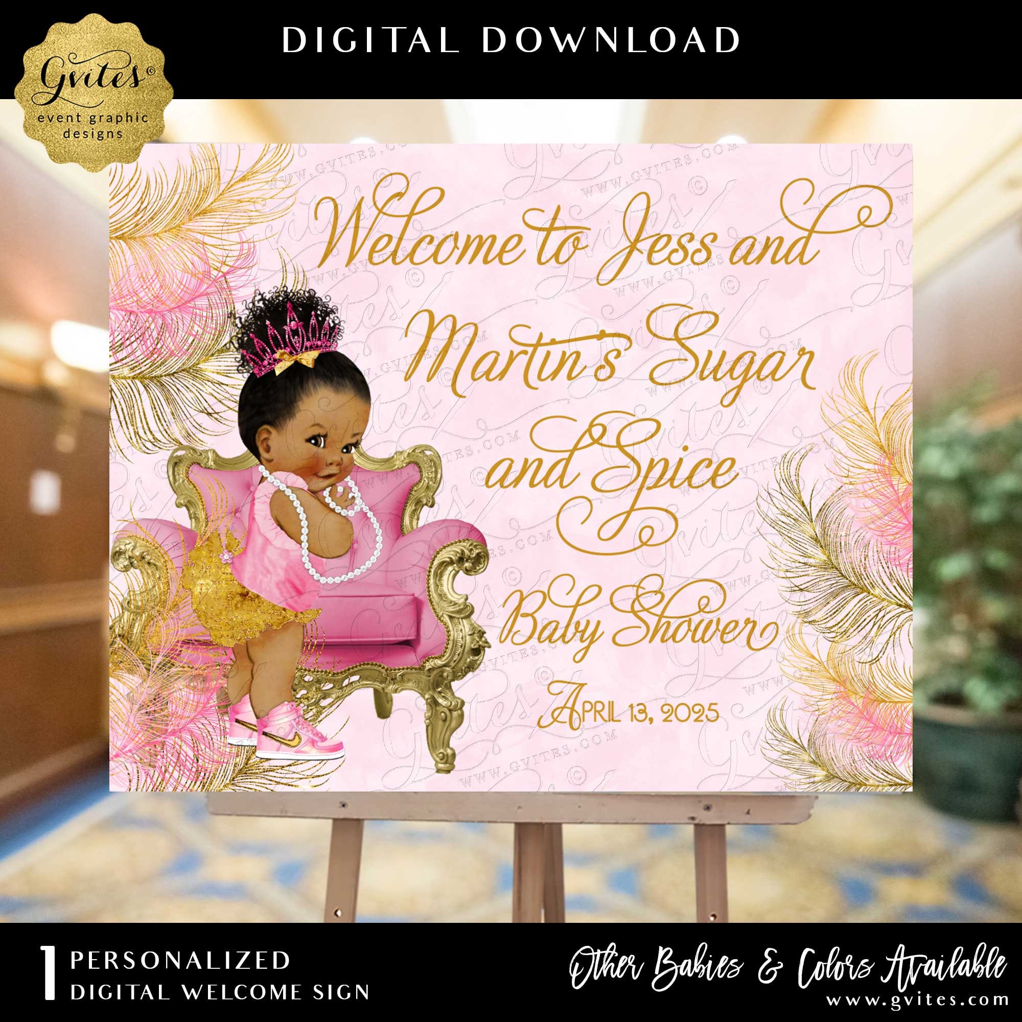 Printable Baby Shower Welcome Sign Template, Girl Baby Shower, Yard Sign, Baby  Shower Welcome Sign , Editable, Baby Shower Decor, Airy Blush 