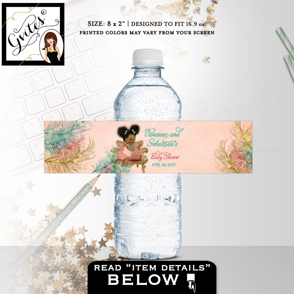 Coral H2o Bottle Labels/ Coral Mint Inexperienced Gold Printable photograph about Gold Printable Labels referred to as Coral H2o Bottle Labels/ Coral Mint Inexperienced Gold Printable