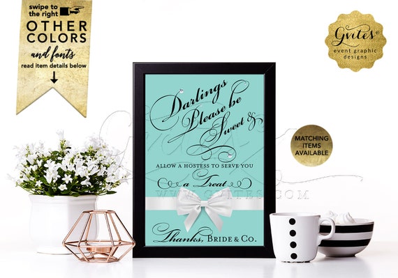 Custom Gifts Sign for Bridal Shower Table Bride and Co Decorations For Reception 4x6" or 5x7" Digital Download