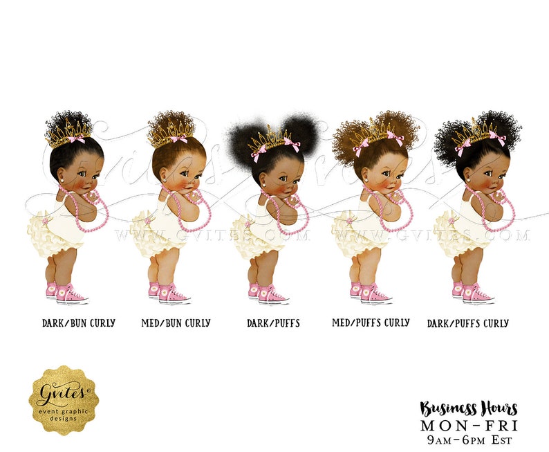 5.25 x 5.75 2 Per Sheet TIACE-104 Pink and Gold Candy Bar Wrappers Baby Shower African American Princess Gold Feathers Ivory Design