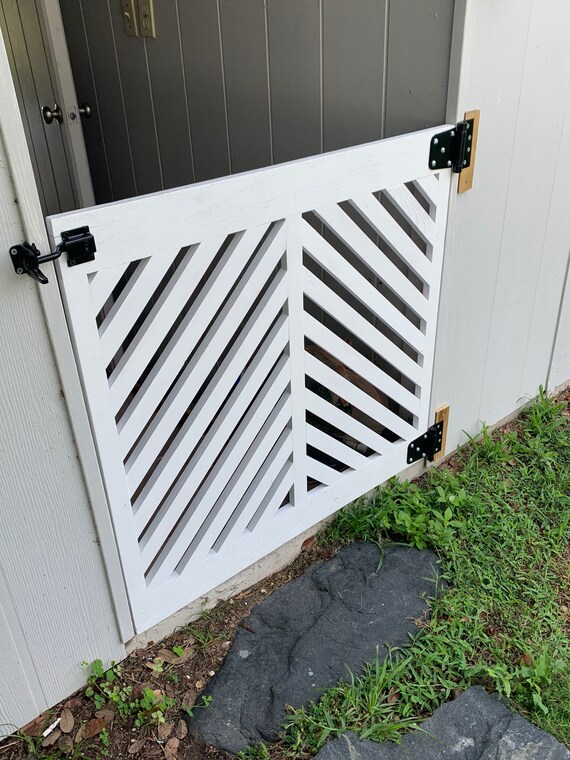 Modern Baby Gate Custom Wishbone Gate Baby Gate Dog Gate Etsy