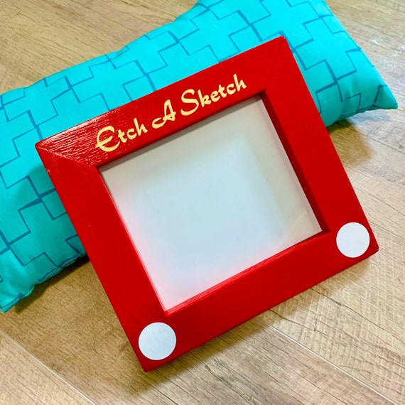 Etch A Sketch Toy Story Room Decor Whiteboard Wall Hanger for Kids Room or  Playroom. Functional Lightweight Whiteboard for Portable Use. 