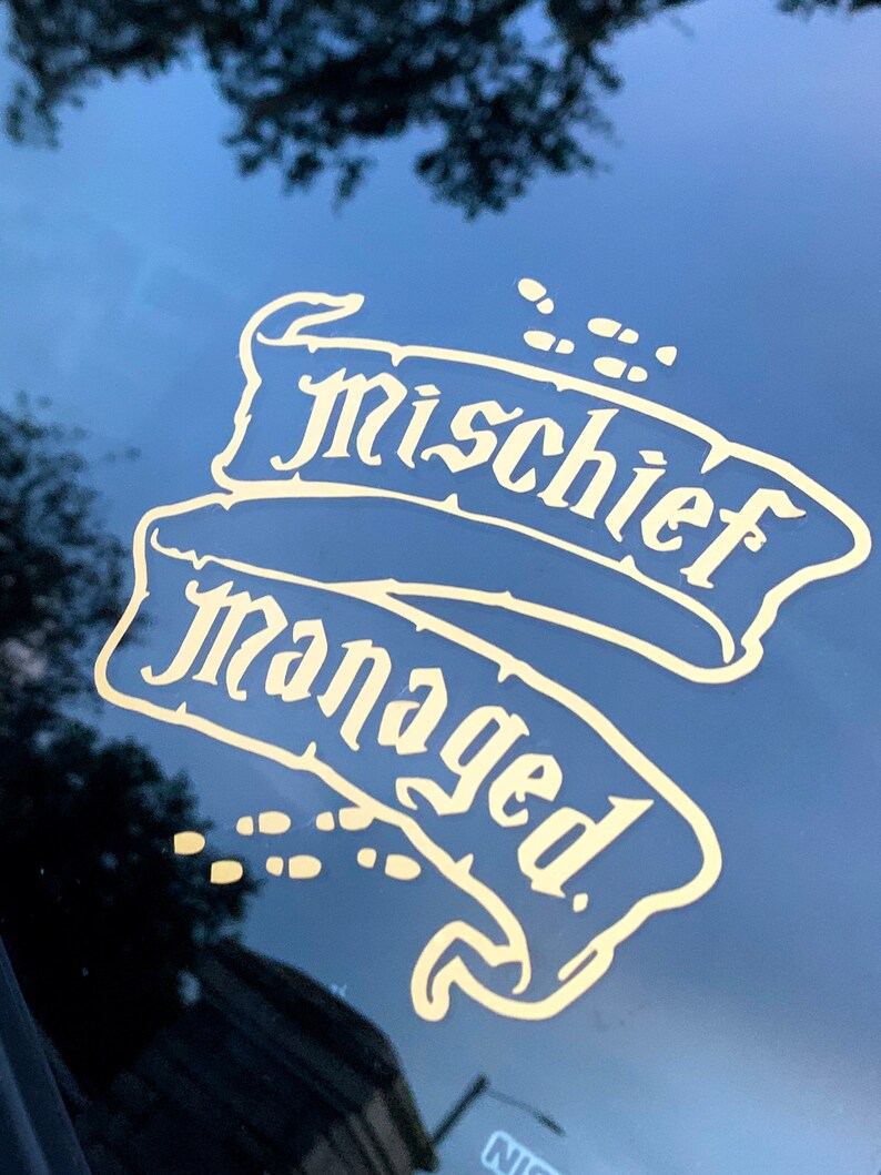 Harry Potter Vinyl Decals Car Decals Wall Decals Laptop | Etsy