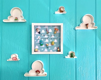 Mensole a forma di nuvola 3D ispirate a Toy Story