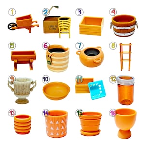 MGA Miniverse Make it Mini - Miniature Dollhouse Planters & Garden Accessories - YOU CHOOSE