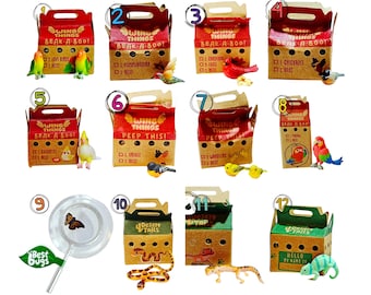 MGA Miniverse Make It Mini Animals, Dollhouse Miniatures, 1:6 Scale