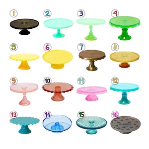 MGA's Miniverse Make it Mini - Dollhouse Miniatures Cake Stands & Trays - YOU CHOOSE
