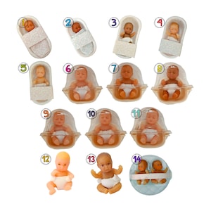 Mini Plastic Babies - Etsy
