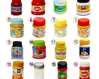 MGA Miniverse Miniatures, Dollhouse, Savory Food, Resin - YOU CHOOSE