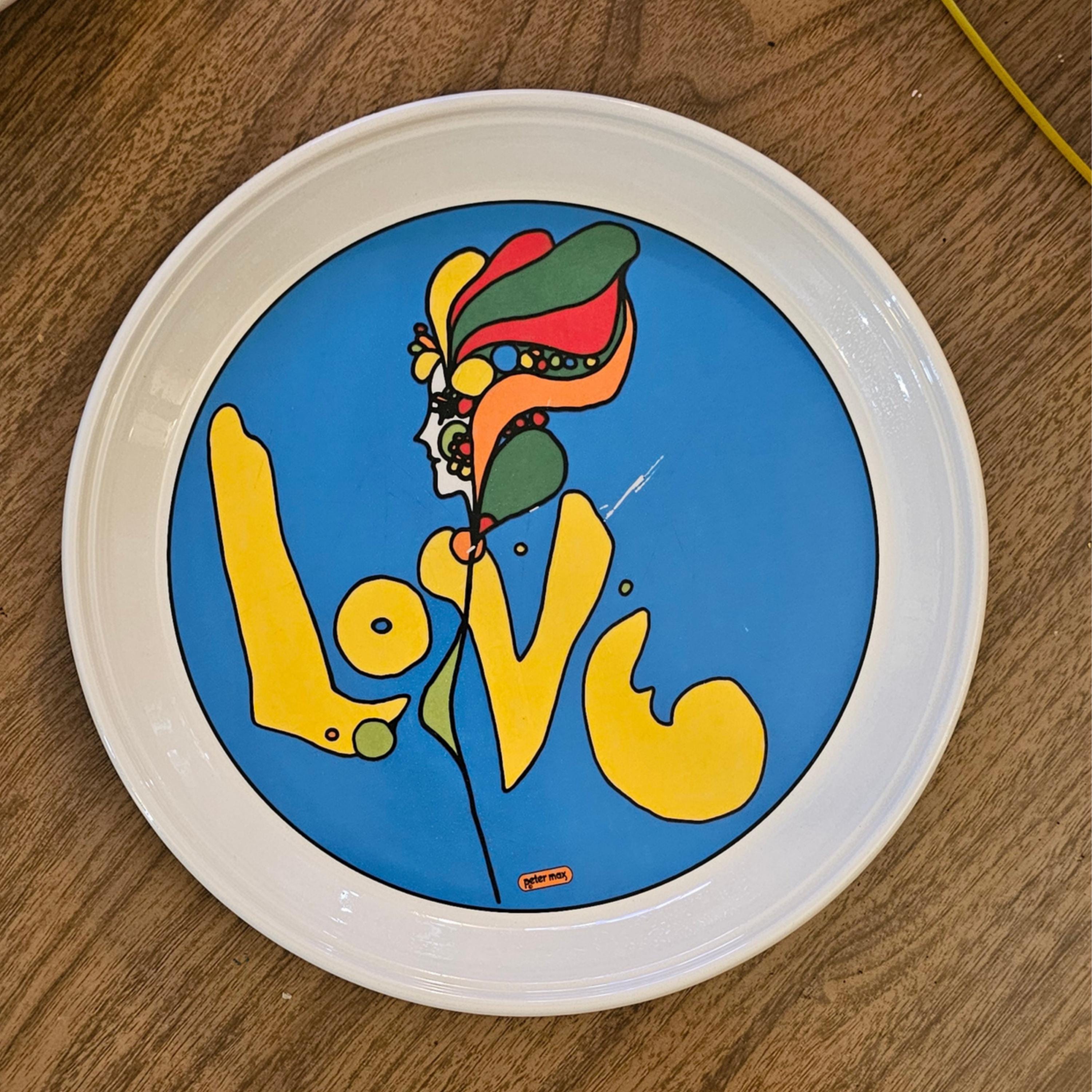 Peter Max Plates - Etsy