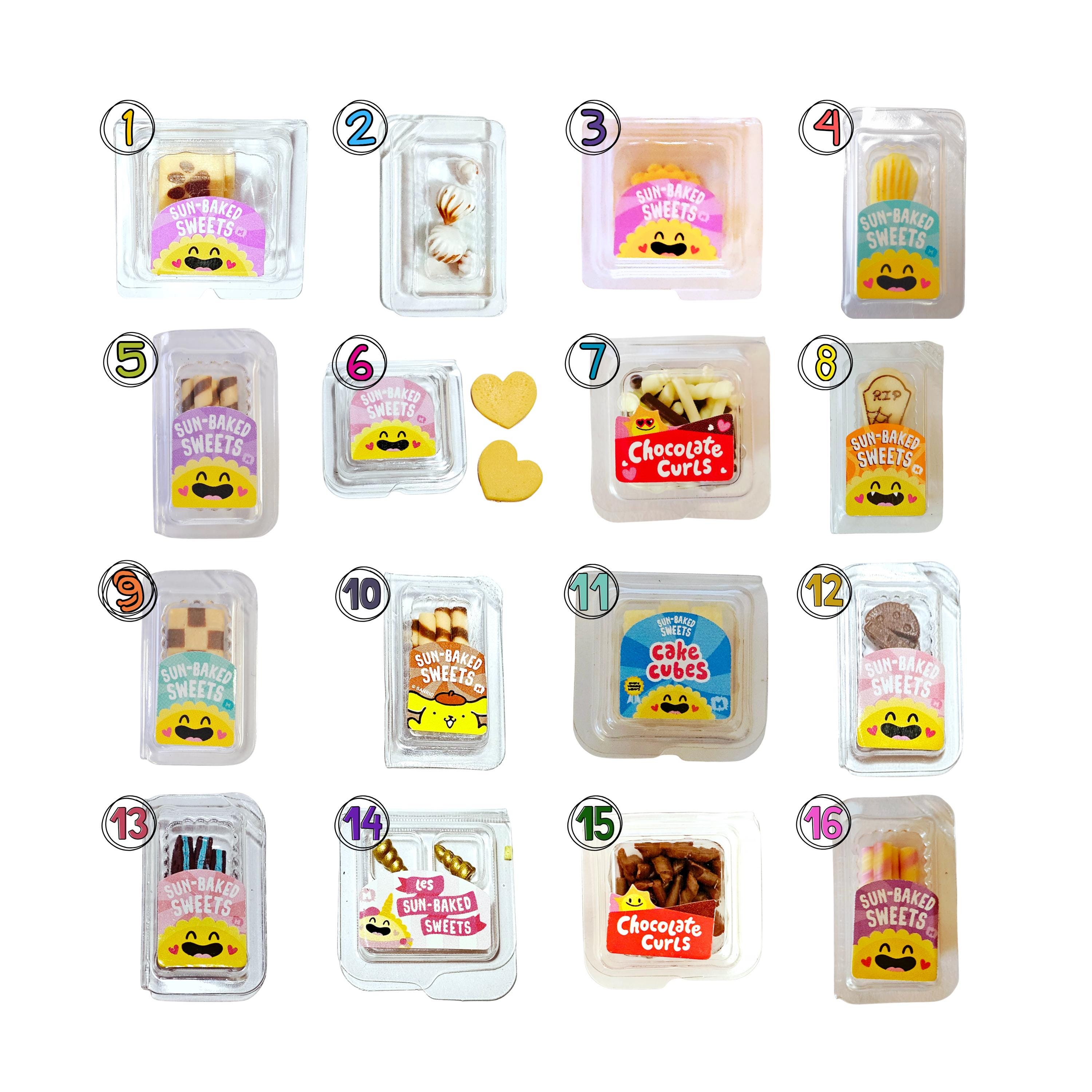 Mini Ingredients Miniverse Make It Mini Ingredients - Dollhouse Miniature Food - Sweets ...