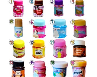 Miniverse RESIN Extras - Dollhouse Mini Craft Resin - Frostings & Icings - YOU CHOOSE