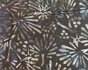 Robert Kauffman. Batik with metallic.