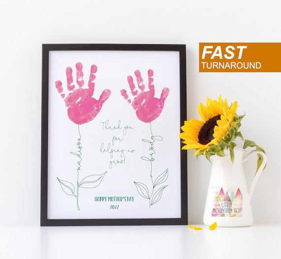 Printable Mother's Day Gift. Personalized Mother's Day - Etsy