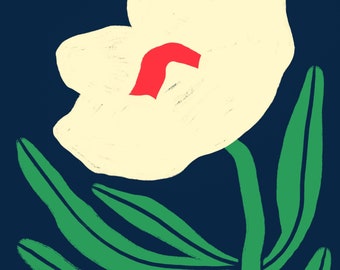 Giant Gardenia // Art Print