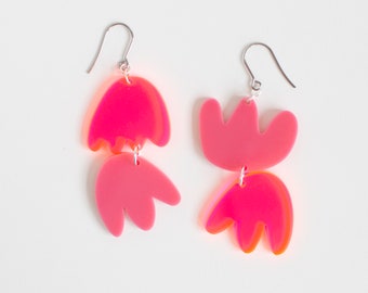 Medium Flower Duet Earrings // Bekah Worley x A Mano Collab!