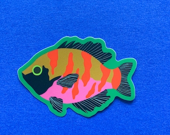 Bluegill Vinyl Sticker