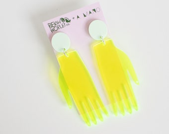 Hand Earrings // Bekah Worley x A Mano Collab!