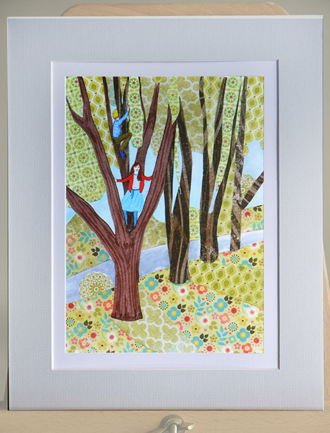 Childrens Art Print Nursery Decor Children's Tree Etsy