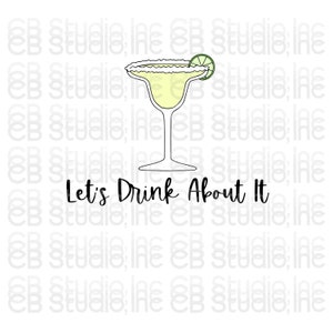 Beviamoci sopra - Margarita Glass Design *Download digitale SVG e PNG*