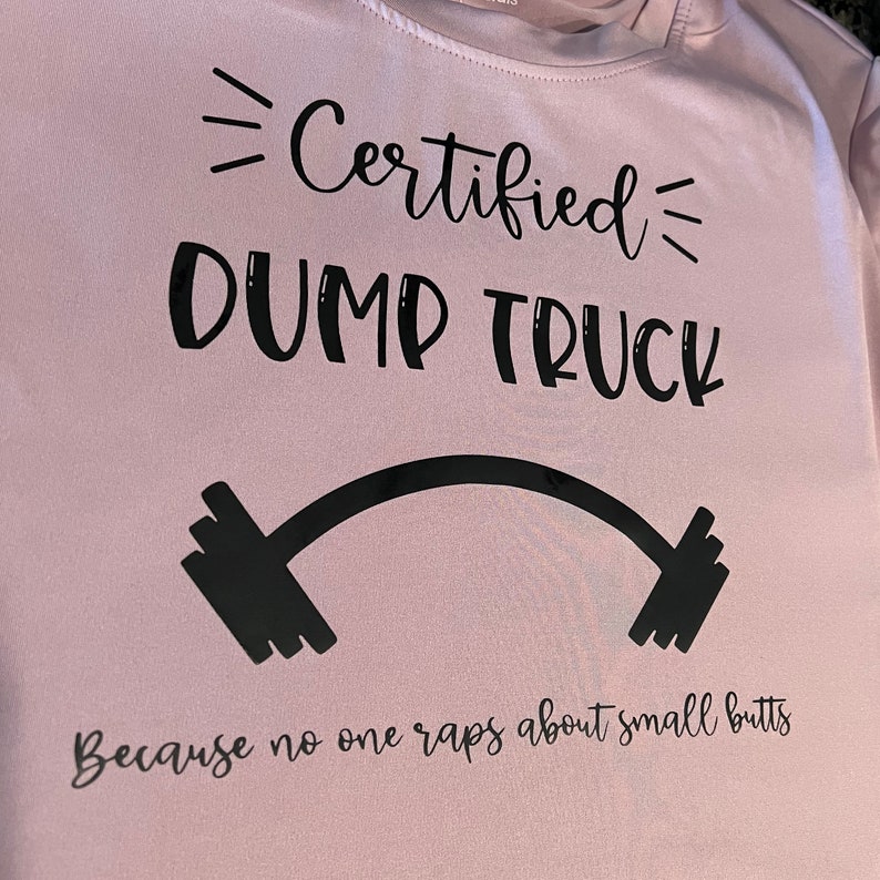 Certified Dump Truck - Dumbbell Design *SVG & PNG Digital Download* - Etsy