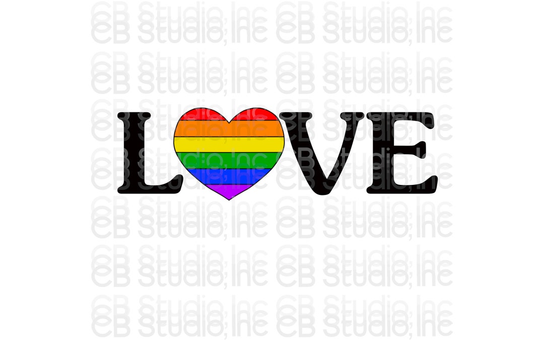 Love Pride PNG & SVG Digital Download - Etsy