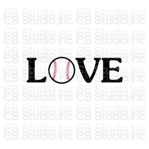 Baseball Love *SVG & PNG Digital Download*