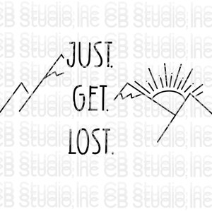 Nur verloren * SVG & PNG digitaler Download *