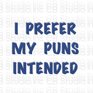 Prefiero mis juegos de palabras previstos SVG y PNG Descarga digital