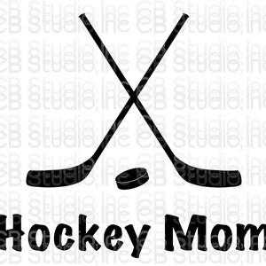 Hockey Mom SVG & PNG Digital Download