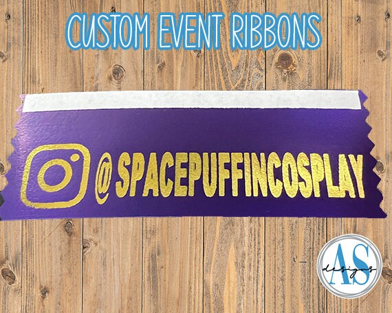 Custom event ribbons deals