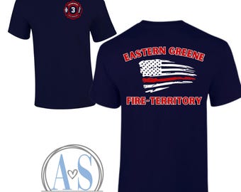Eastern Greene Fire Territory Flag Design