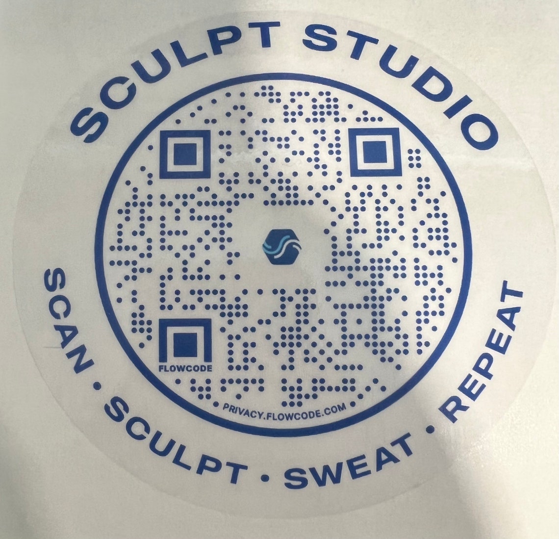 Clear Printed QR Code CUSTOM Car Decal QR Code Decal Etsy