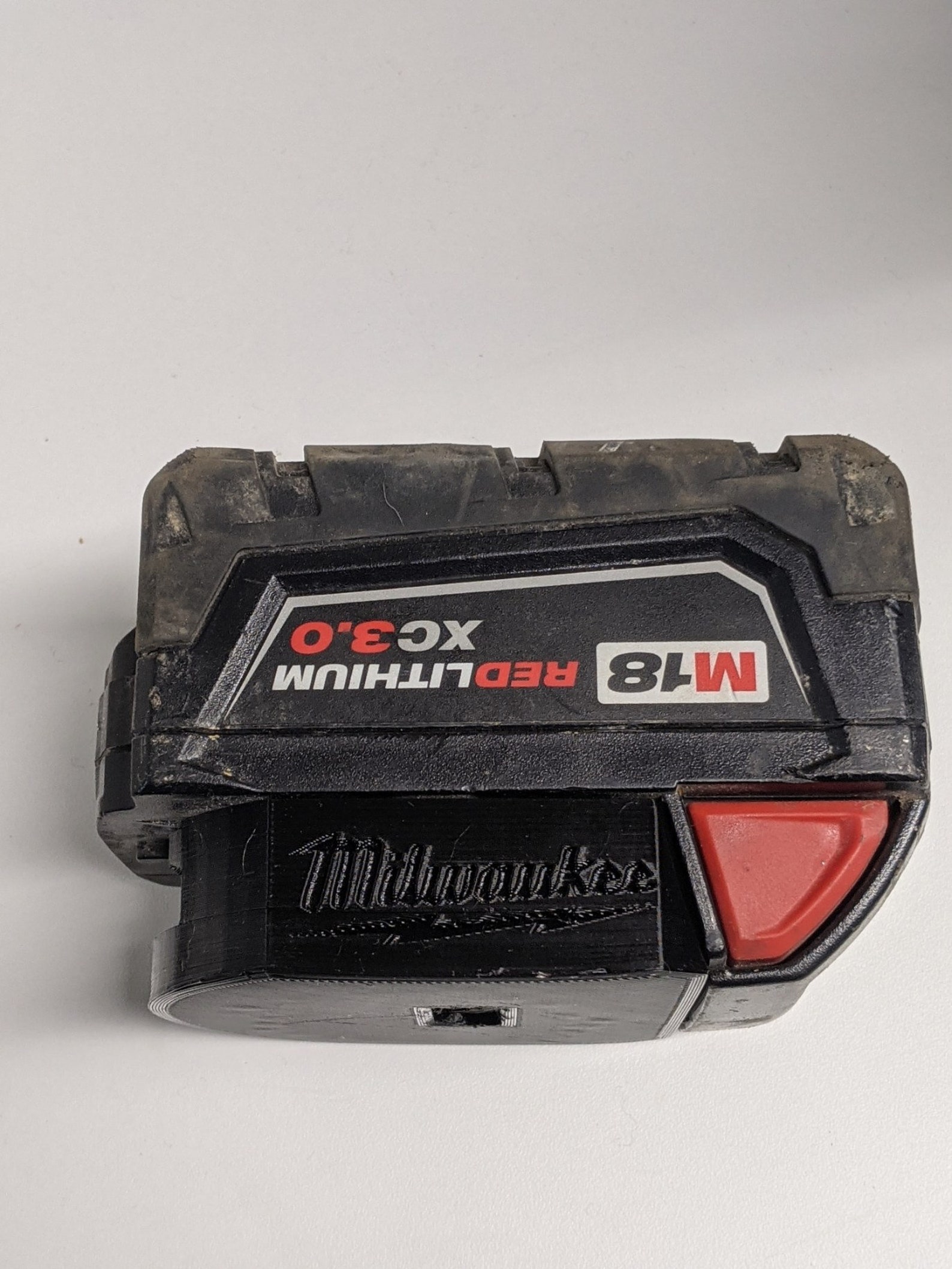 Milwaukee M18 Battery Holder 3D Printed Battery Holder Etsy