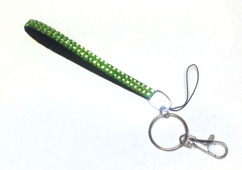 Sourcing Map Phone Wrist Strap, 11 Inch Acrylic Cellphone Chain With Tether Tab, Hands-Free Wristlet Strap For Women Phone Case Accessories, Beige