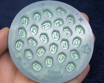 Mini Runes (version 1) Silicone Resin Mold