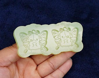 Fairy Cow Silicone Resin Earring Mold