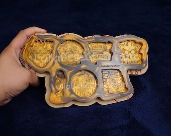 Enchanting World Silicone Resin Mold